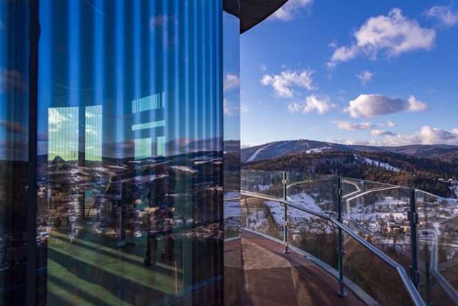 Wieża widokowa na Górze Parkowej w Krynicy-Zdroju