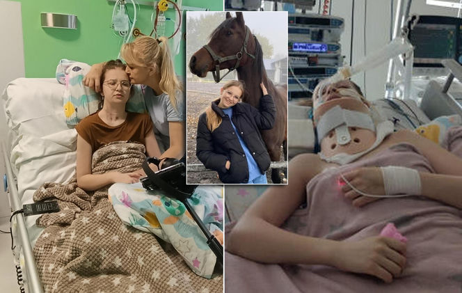 Koń zrujnował życie 16-letniej Klaudii. Mama: "Cudem udało się ją uratować"