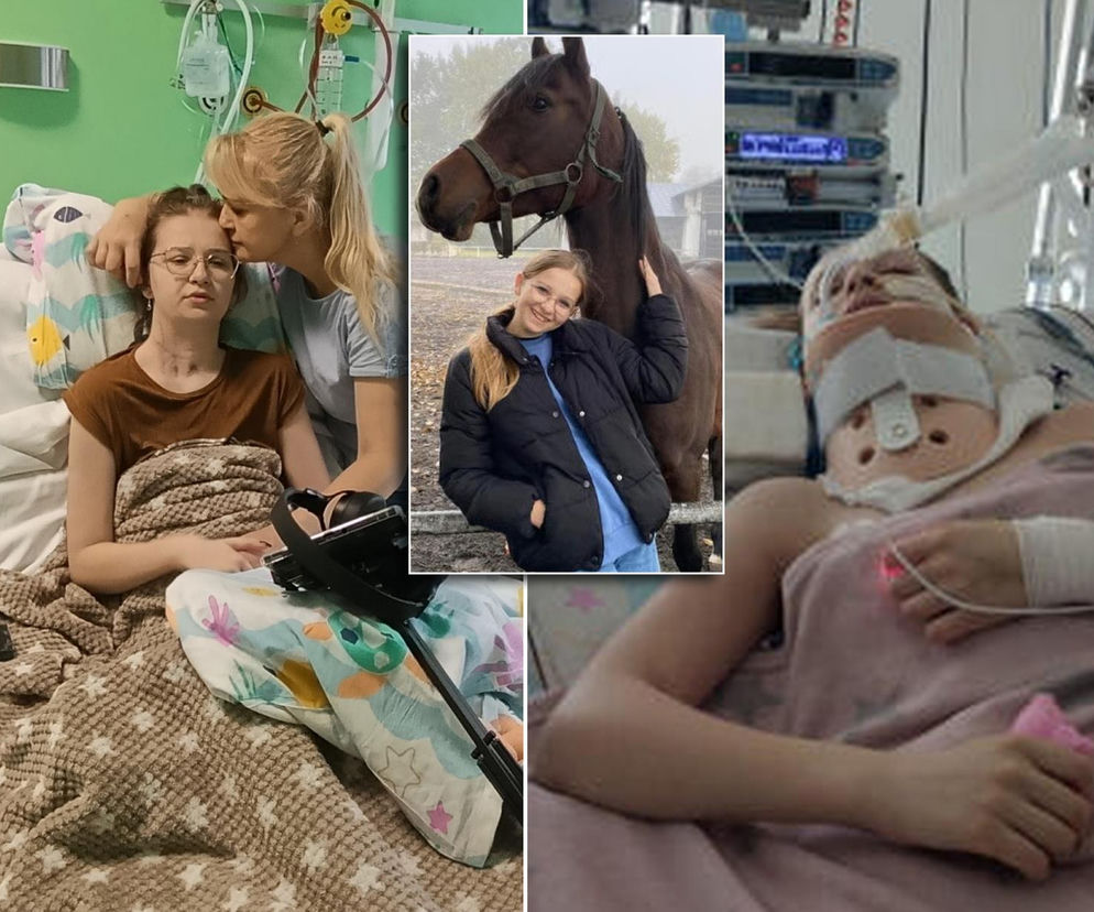 Koń zrujnował życie 16-letniej Klaudii. Mama: Cudem udało się ją uratować