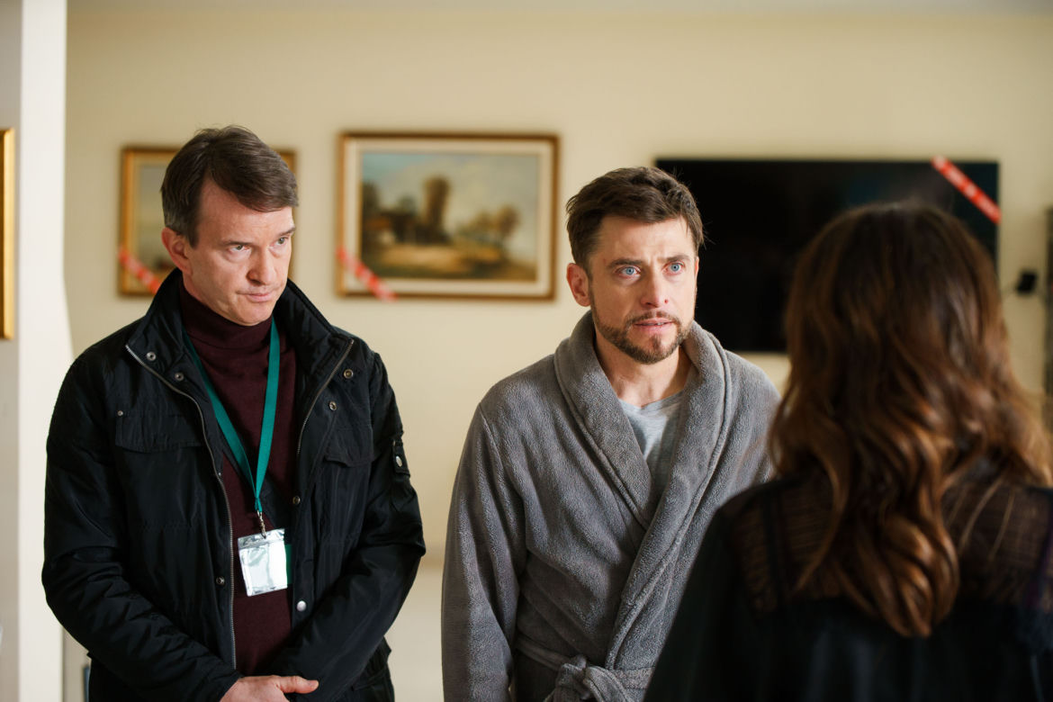 Przyjaciółki 17 odc. 206. Dorota (Agnieszka Sienkiewicz), Sławek (Kacper Kuszewski)