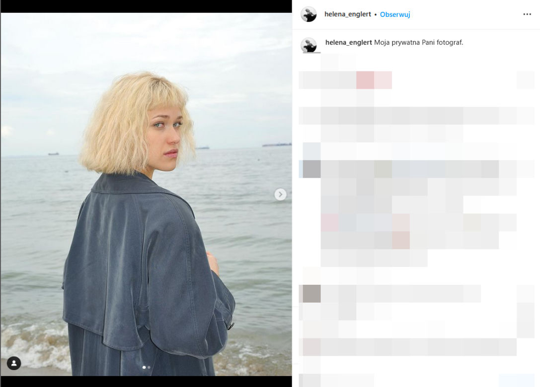 Tak wygląda Helena Englert, córka Ścibakówny i Englerta.