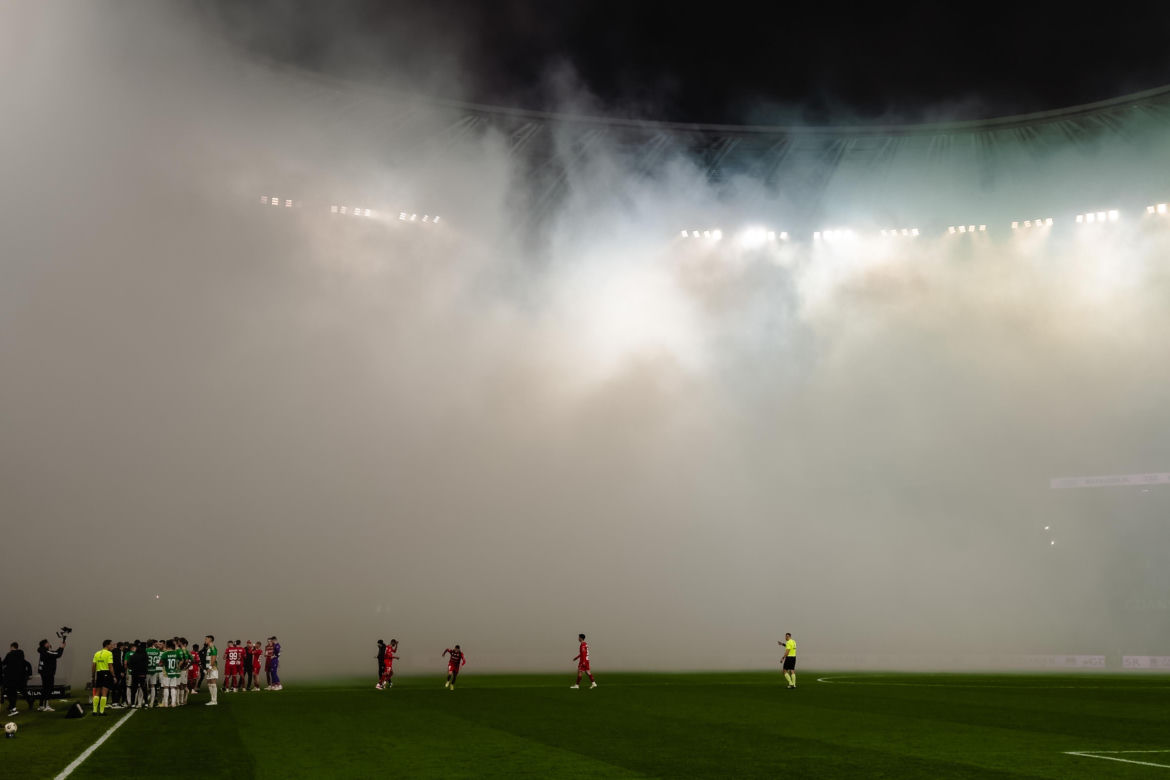 Lechia Gdańsk - Widzew Łódź: Zdjęcia kibiców z meczu 15. kolejki PKO BP Ekstraklasy