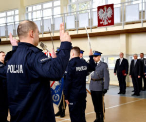 30 nowych policjantów w szeregach podlaskiej policji