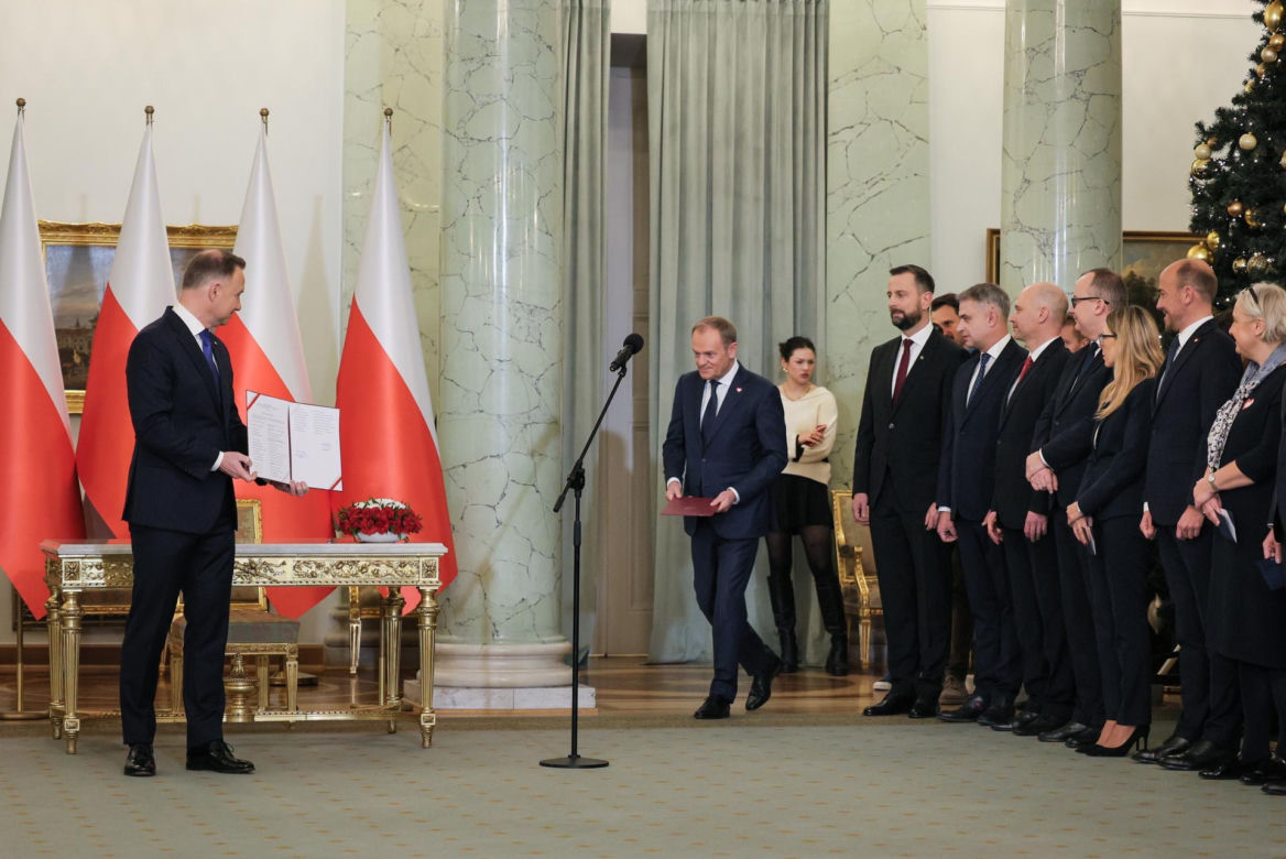 Zaprzysiężenie rządu Donalda Tuska 13.12.2023 