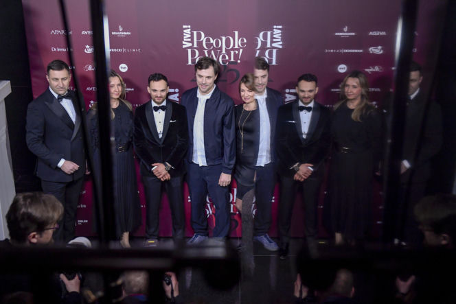 Bartosz Zmarzlik i inni na gali Vivy