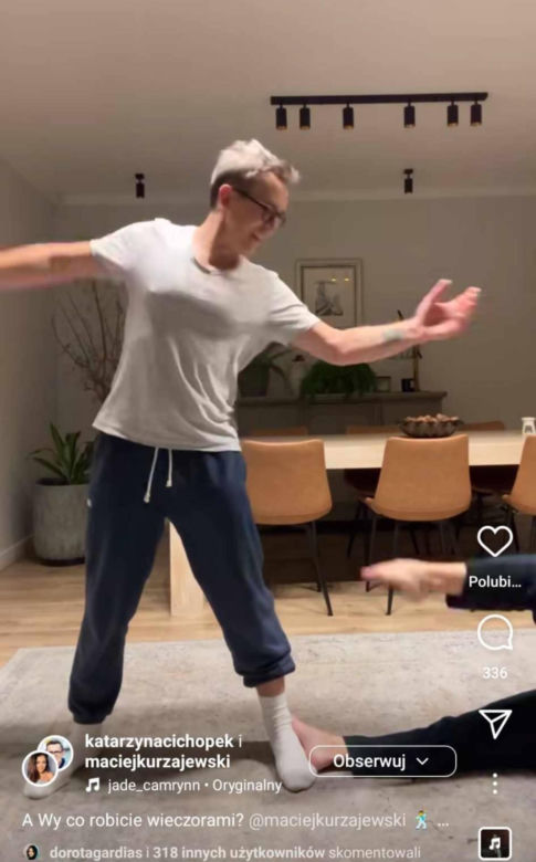 Maciej Kurzajewski i Kasia Cichopek