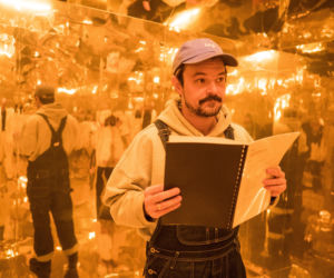 Dawid Ogrodnik w Prałacie