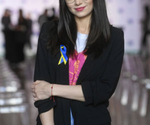 Adriana Kalska na prezentacji ramówki TVN7 wiosna 2022