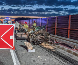 Śmiertelny wypadek na autostradzie A2