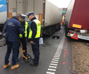 Wypadek na obwodnicy Raczek