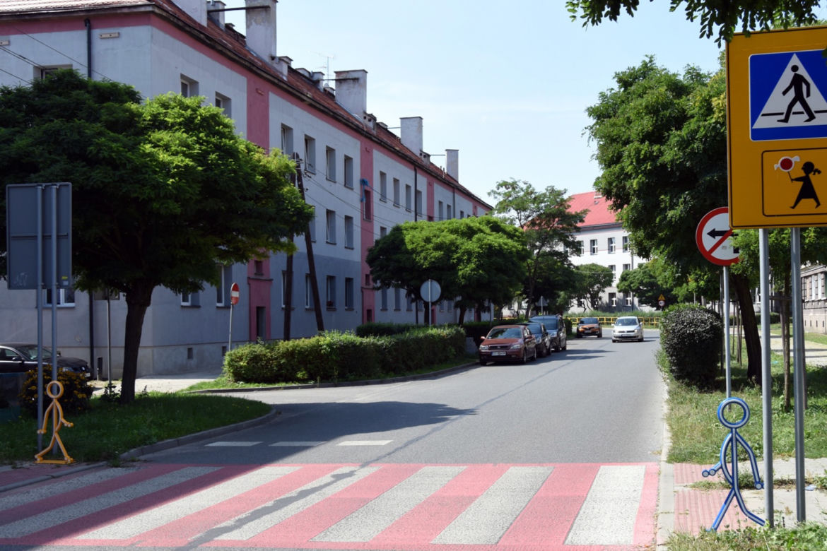 Odblaskowe ludziki w Bytomiu