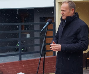 Donald Tusk z wizytą w Starachowicach