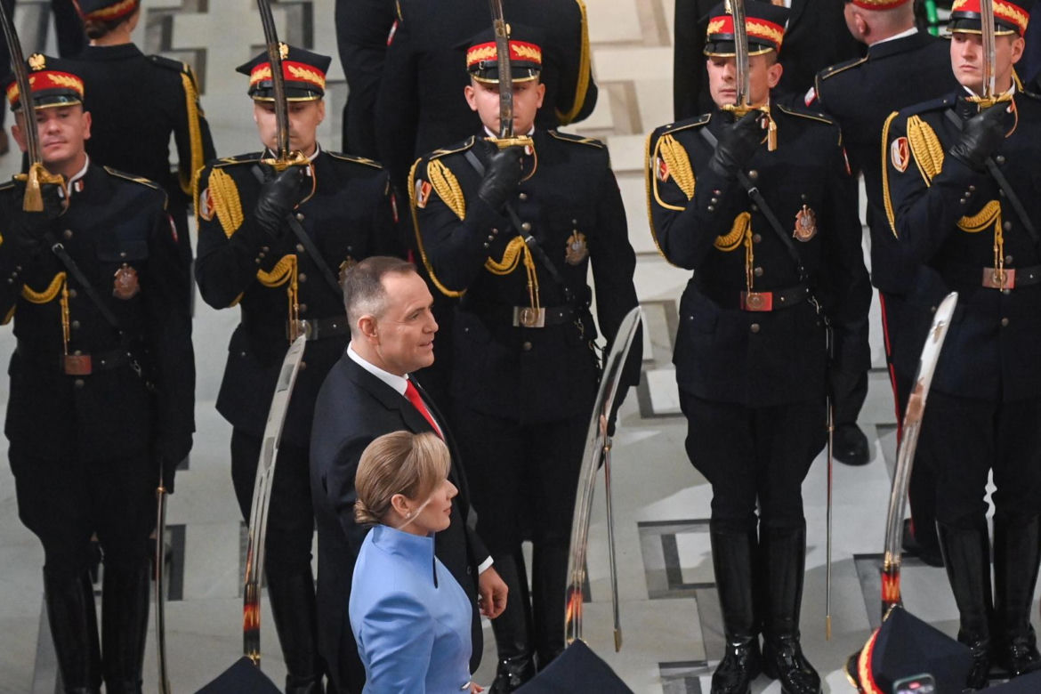 Rodzina Karola Nawrockiego na zaprzysiężeniu 
