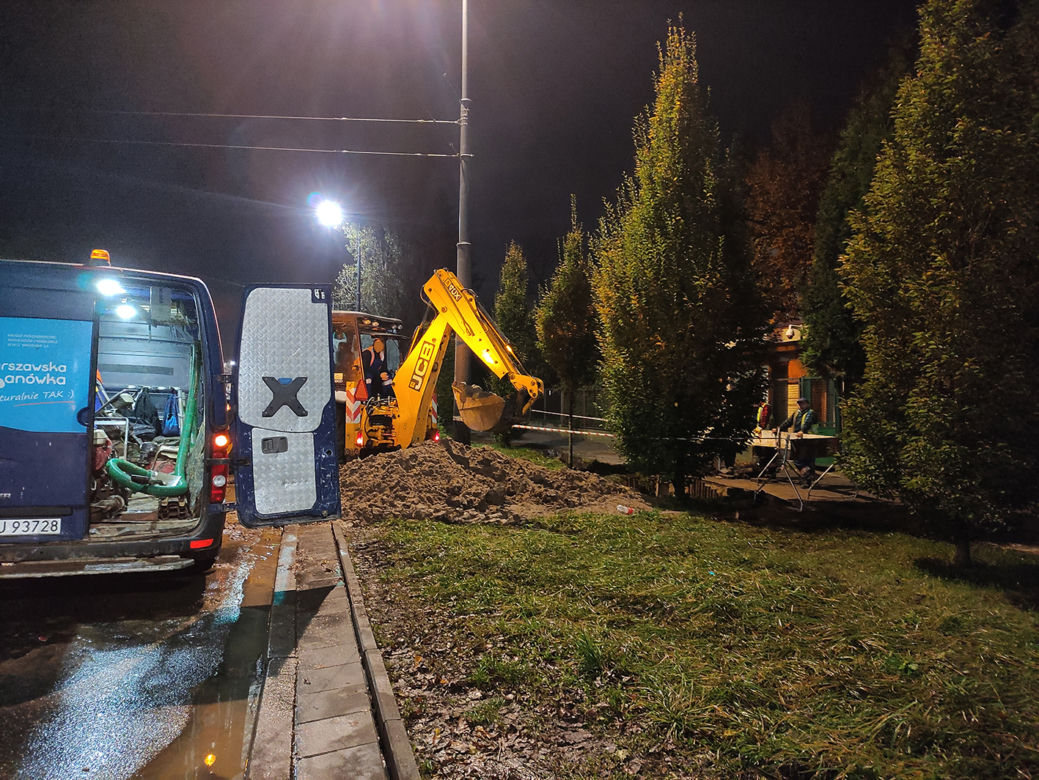 Ogromna awaria pod domem prezesa Kaczyńskiego