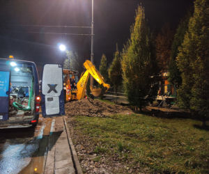 Ogromna awaria pod domem prezesa Kaczyńskiego
