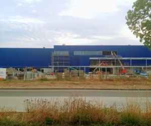 Budowa sklepu IKEA w Szczecinie - sierpień 2020
