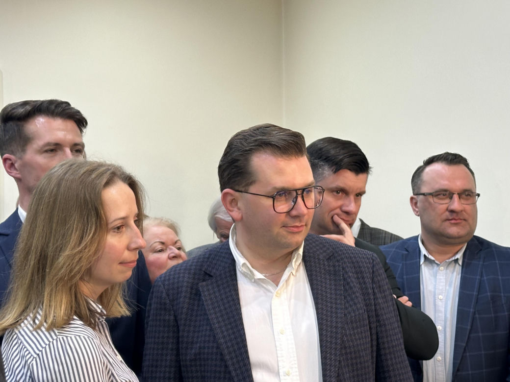 Wieczór wyborczy w sztanie Łukasza Kmity w Krakowie