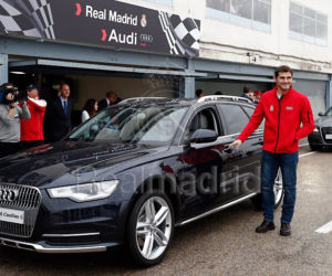 Iker Casillas i jego Audi