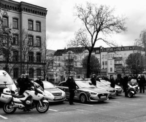 Tak policjanci z Poznania oddali hołd asp. Michałowi Kędzierskiemu. Wzruszające wideo i zdjęcia