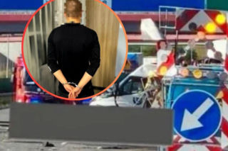 Najechał na przyczepkę na autostradzie. 24-latek miał prawie 2 promile