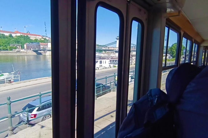 Budapeszt z okien tramwaju