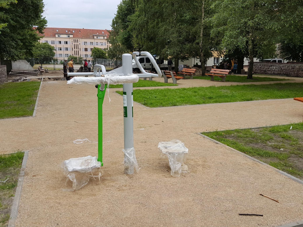 Remont skweru na Niebuszewie na finiszu