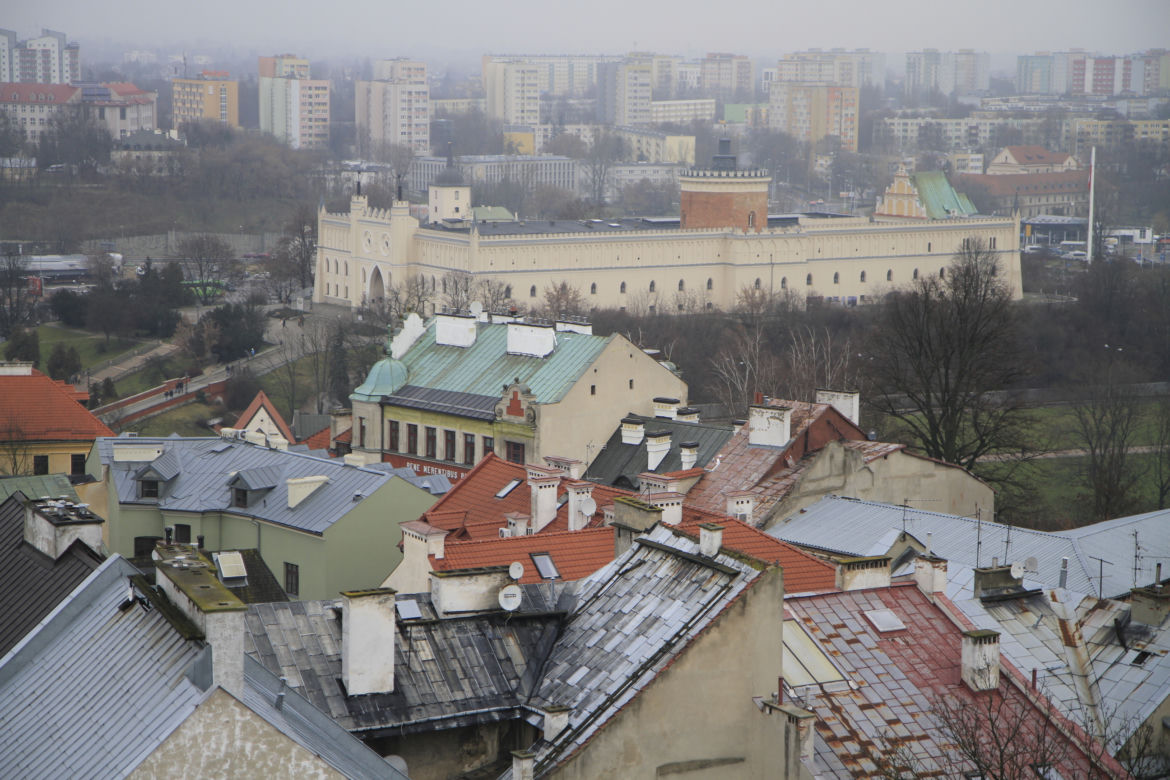 Panorama Lublina widziana z Wieży Trynitarskiej