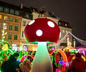 Świąteczna iluminacja 2025/2026 w Warszawie