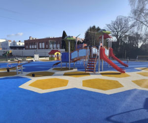 Nowy plac zabaw w Wilkowicach