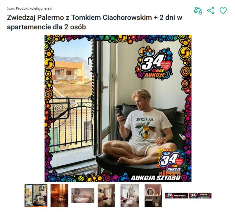 Gwiazdy grają z WOŚP na całego. Od sukni Santor po rakietę Świątek. Są też nocowanka z Wieniawą, pląsy z Musiałem i pranie z Dereszowską
