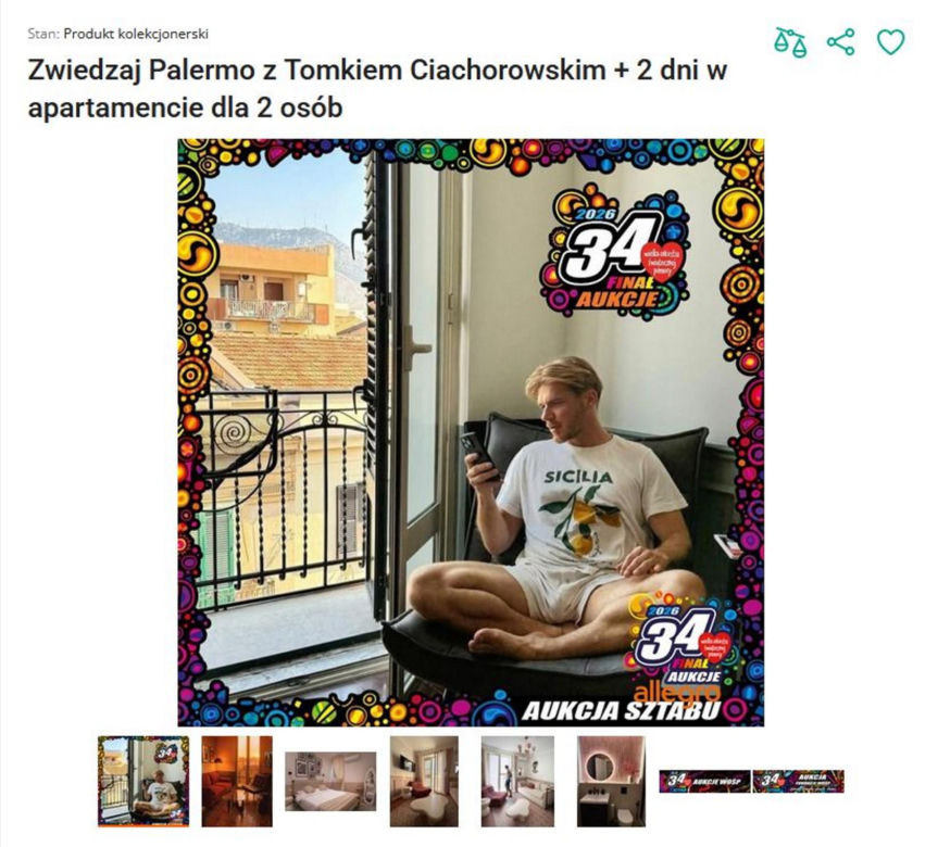 Gwiazdy grają z WOŚP na całego. Od sukni Santor po rakietę Świątek. Są też nocowanka z Wieniawą, pląsy z Musiałem i pranie z Dereszowską