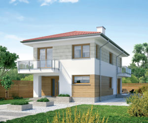Domy o powierzchni 120 m2