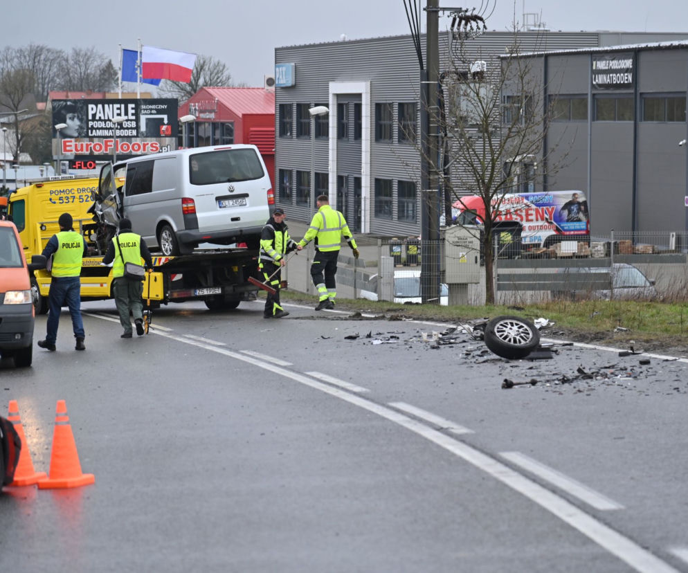 Wypadek w Dołujach