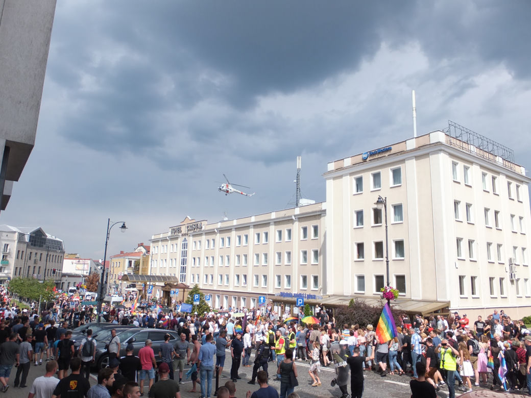 I Marsz Równości w Białymstoku 20.07.2019