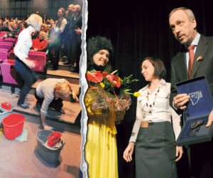Polecą głowy za cieknący teatr?