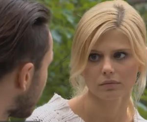 Barwy szczęścia odc. 1051. Iwona Korycka (Izabela Zwierzyńska), Alek (Krzysztof Wach)