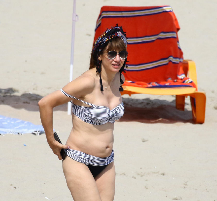 Grażyna Wolszczak w bikini