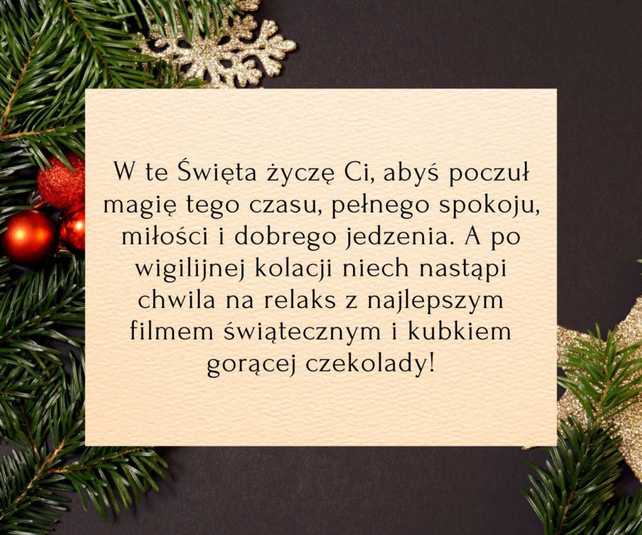 Krótkie życzenia bożonarodzeniowe 2025 - zabawne śmieszne i z dystansem