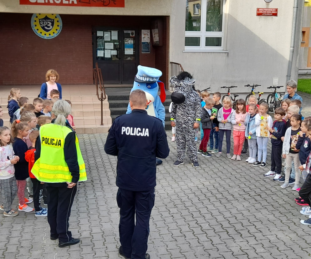 Akcja Bezpieczna droga do szkoły w Mysłowicach 