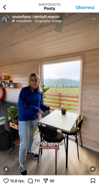 Gwiazda "Ślubu od pierwszego wejrzenia" chwali się domem. Ma tylko 35 metrów kwadratowych