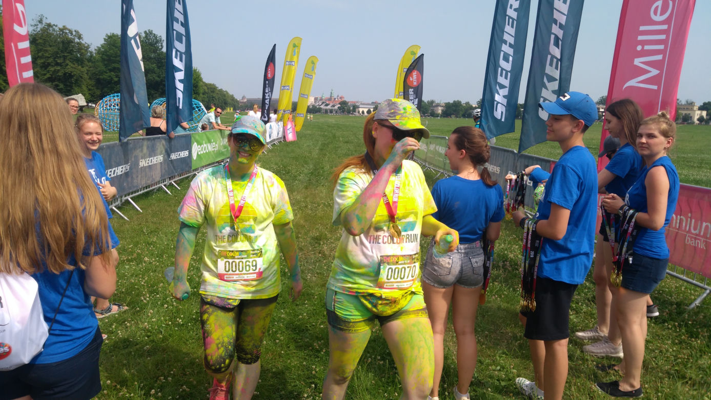 Bieg The Color Run w Krakowie