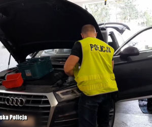 Pochodzące z kradzieży Audi Q5