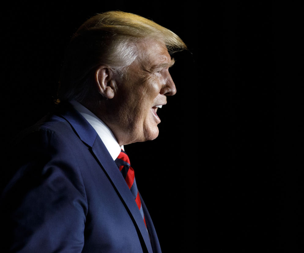 Trump za bardzo biały