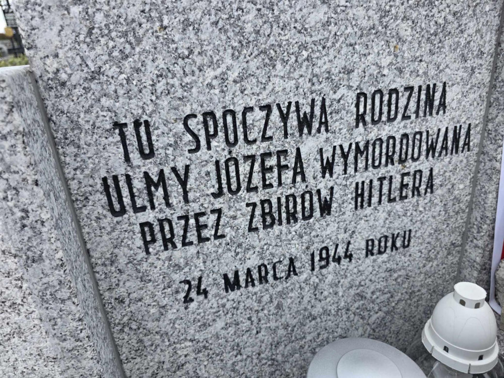81 rocznica śmierci rodziny Ulmów.