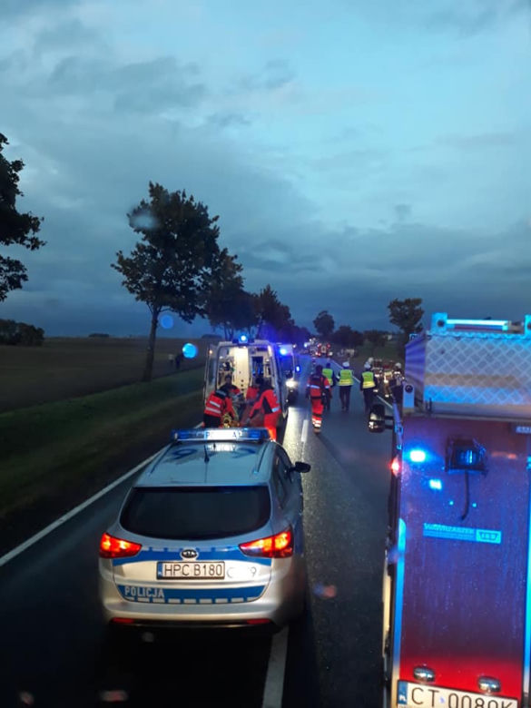 Koszmarny wypadek na DK 10! Auto przewożące lodówki wylądowało w rowie! [ZDJĘCIA] 