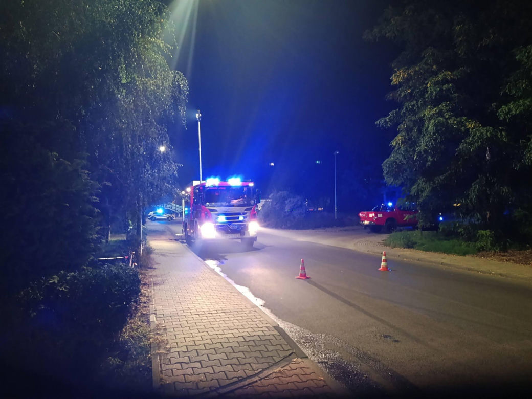 Dramatyczne sceny na Dolnym Śląsku. W pożarze mieszkania zginęła jedna osoba