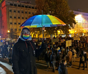 Strajk Kobiet na placu Wolności