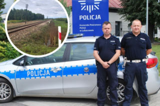 Leżał na torach i czekał na śmierć. Uratowali go tuż przed przyjazdem pociągu