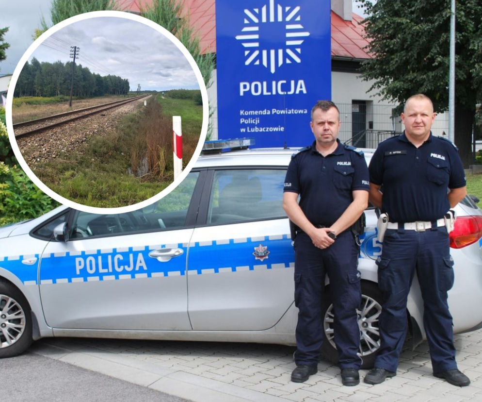 Leżał na torach i czekał na śmierć. Uratowali go tuż przed przyjazdem pociągu