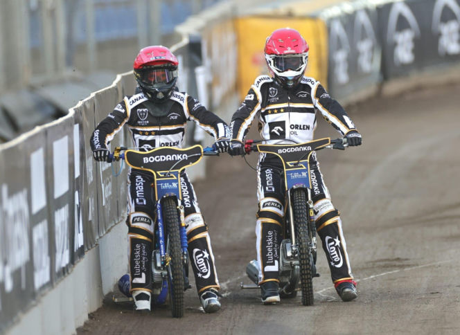 Orlen Oil Motor Lublin - PRES Grupa Deweloperska Toruń, zdjęcia kibiców i zawodników z meczu 1. kolejki PGE Ekstraligi